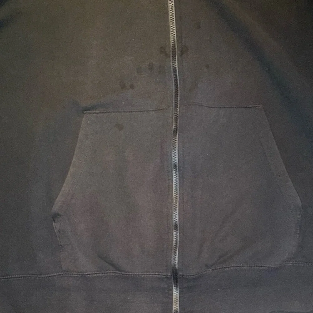 North Face Mens Heritage Patch Hoodie Size XL Full Zip Streetwear Outdoor Grunge